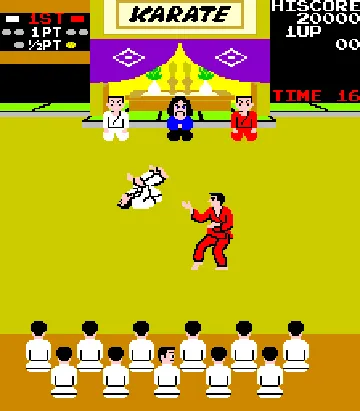 Taisen Karate Dou (Japan VS version) screen shot game playing